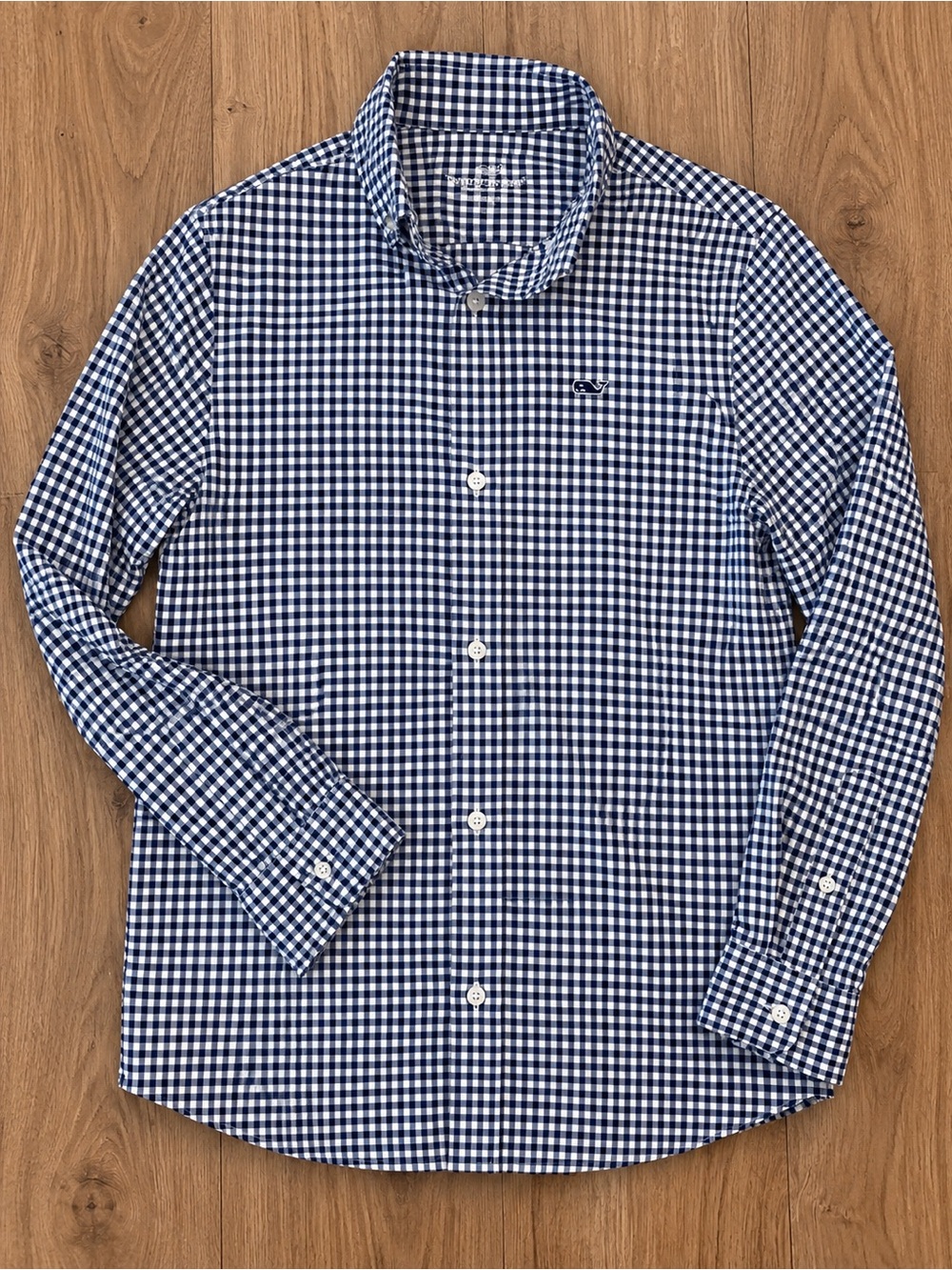 Vineyard Vines Boys Gingham Button-Down Shirt